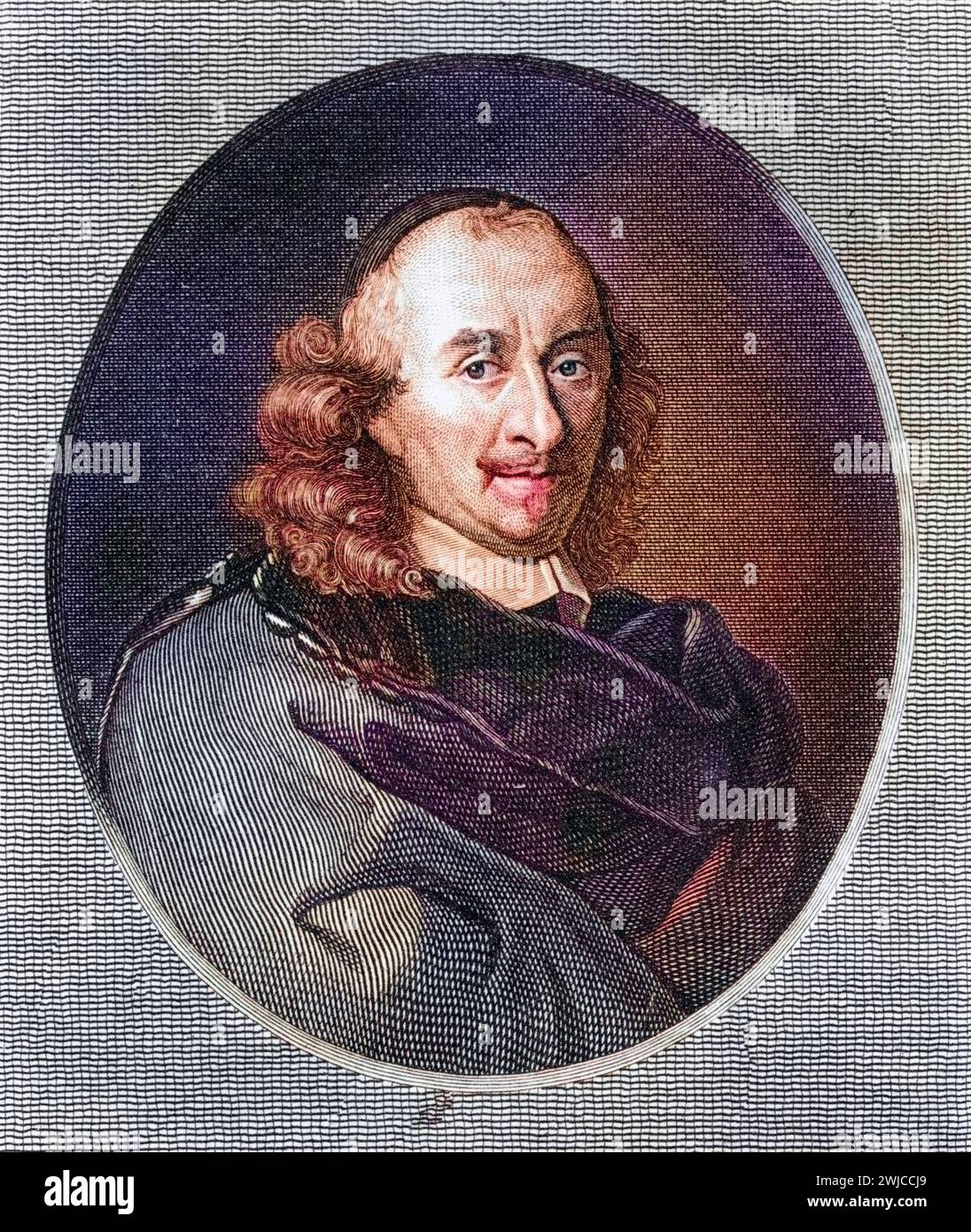 Peter Corneille, 1606-1684. Französischer Dramatiker, 1899, historisch, digital restaurierte Reproduktion von einer Vorlage aus dem 19. Jahrhundert, R Stockfoto