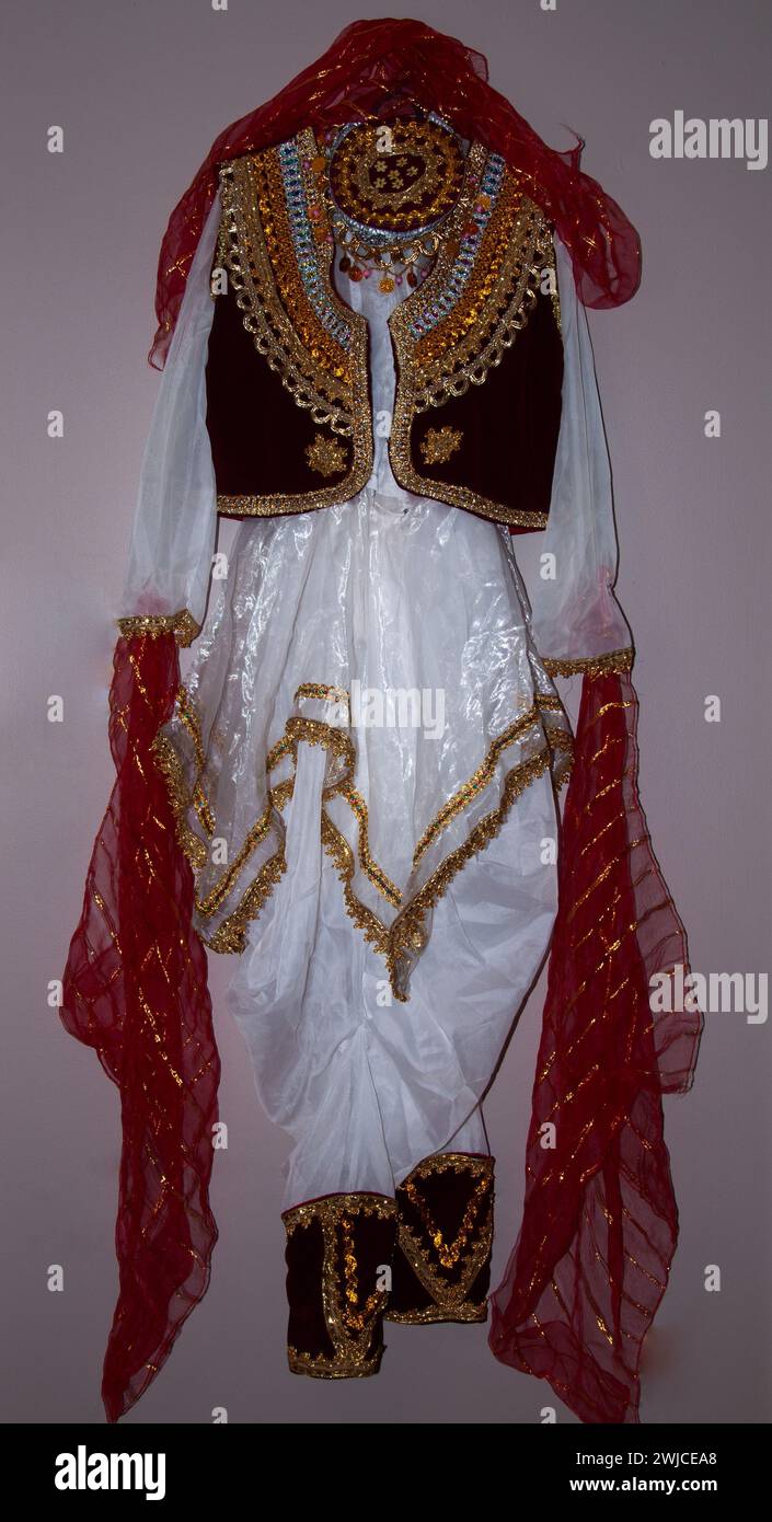 Traditionelle Albanische Kleidung Stockfoto