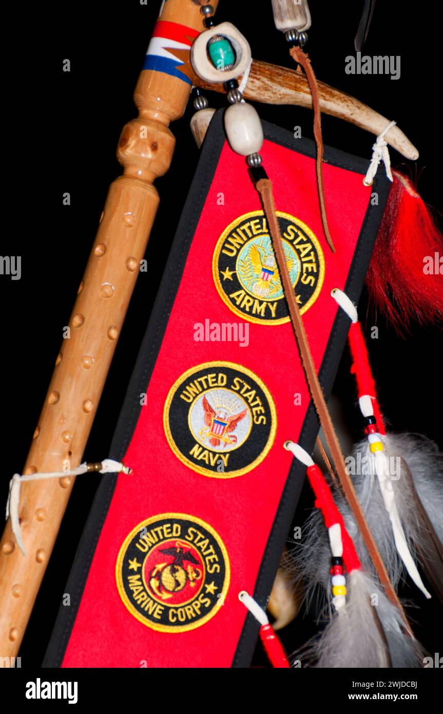 Sammeln von Oregons erste Nationen Powwow, Oregon State Fairgrounds, Salem, Oregon Stockfoto