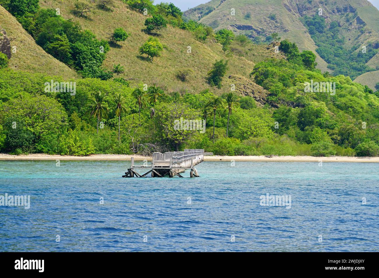 Kelor Island, Labuan Bajo, Komodo Nationalpark, Flores, East Nusatenggara, Indonesien Stockfoto