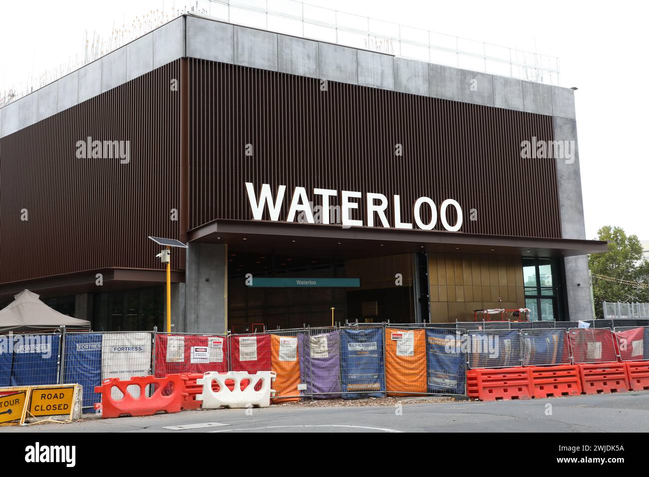 Waterloo Station, eine der sechs neuen Stationen, die die transformierende Sydney Metro City & Southwest Line von Chatswood in bilden Stockfoto