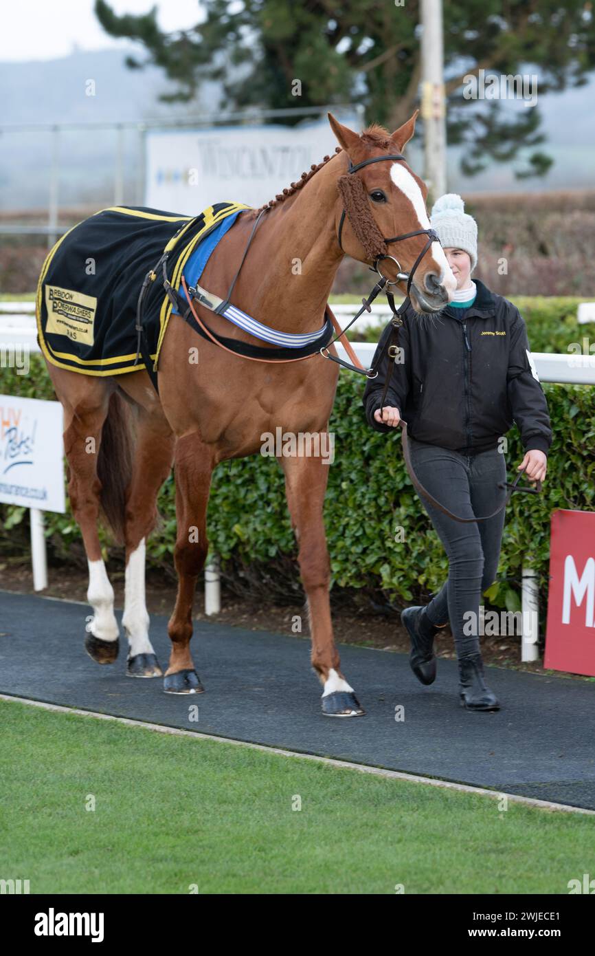 Wincanton Rennen 19. Februar 2022 - Rennen 5 Stockfoto
