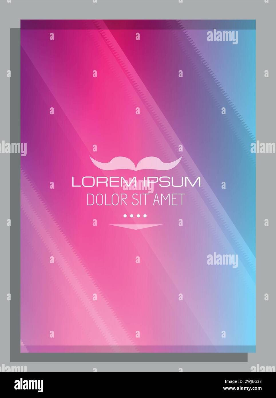 Vector abstrakte Flyer-Vorlage für Unternehmensunternehmen Stock Vektor