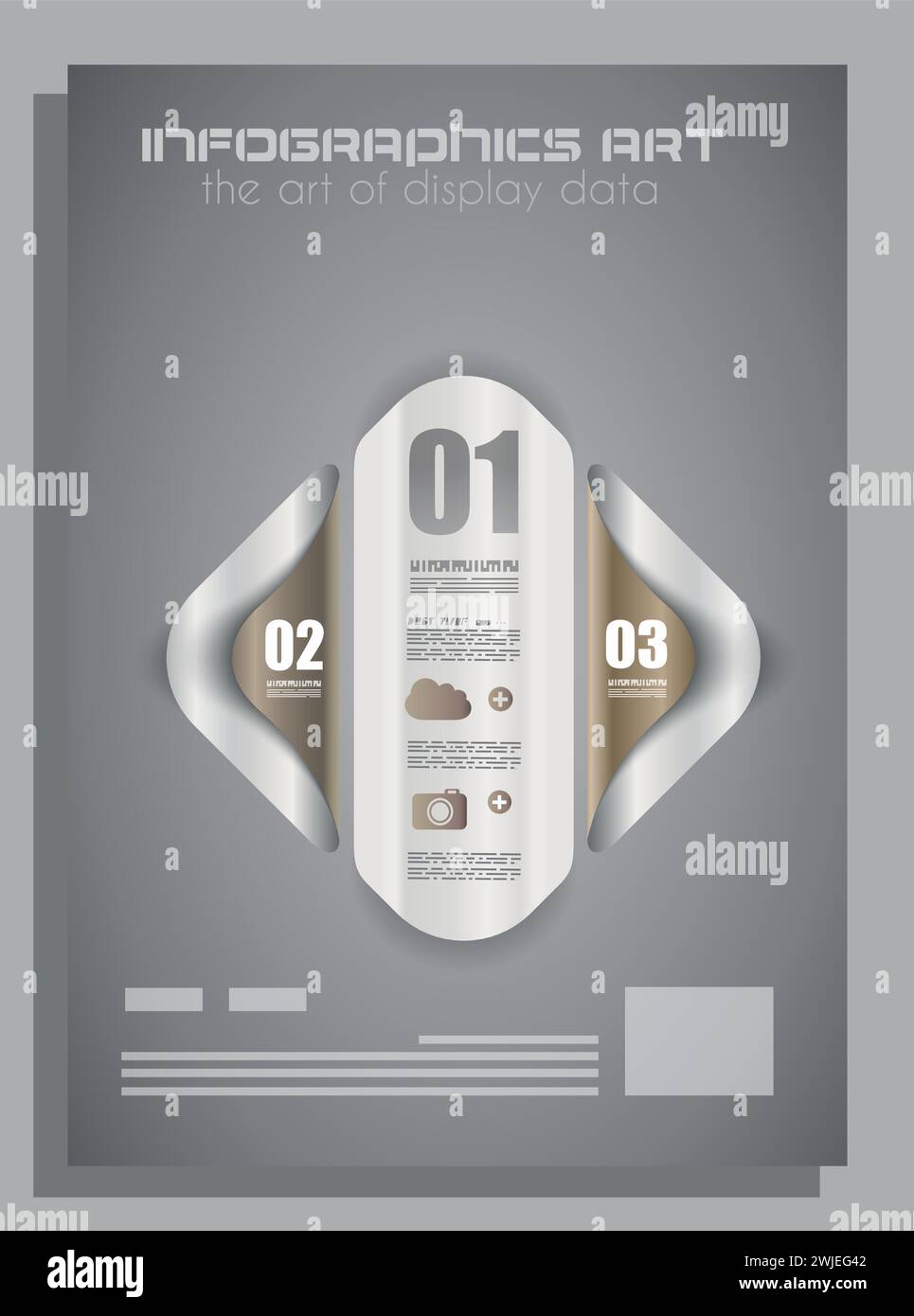 Vector abstrakte Flyer-Vorlage für Unternehmensunternehmen Stock Vektor