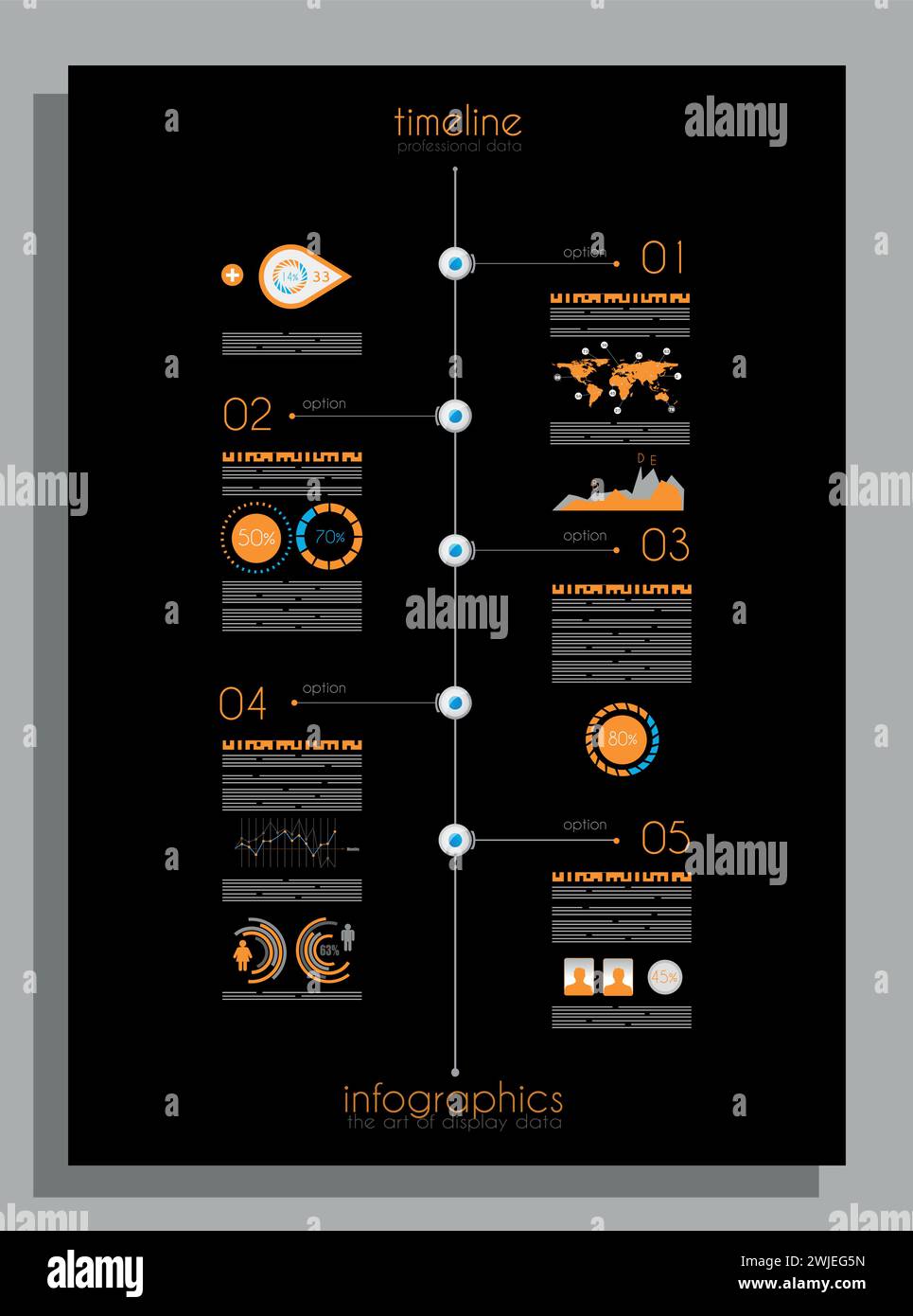 Vector abstrakte Flyer-Vorlage für Unternehmensunternehmen Stock Vektor
