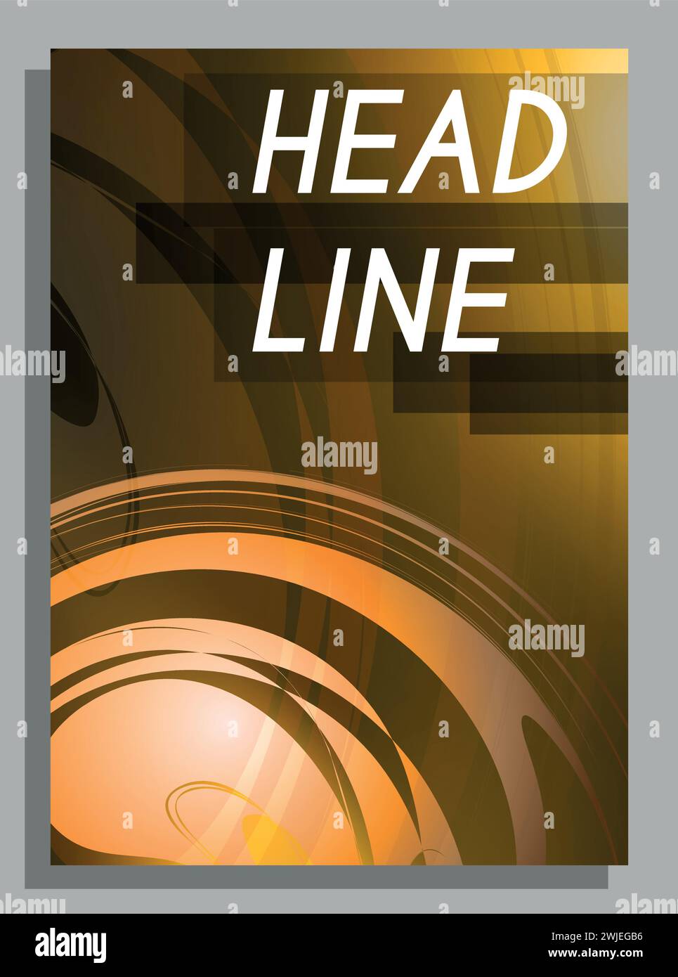 Vector abstrakte Flyer-Vorlage für Unternehmensunternehmen Stock Vektor