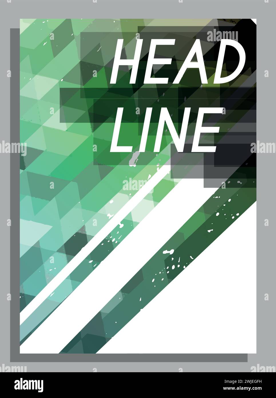 Vector abstrakte Flyer-Vorlage für Unternehmensunternehmen Stock Vektor