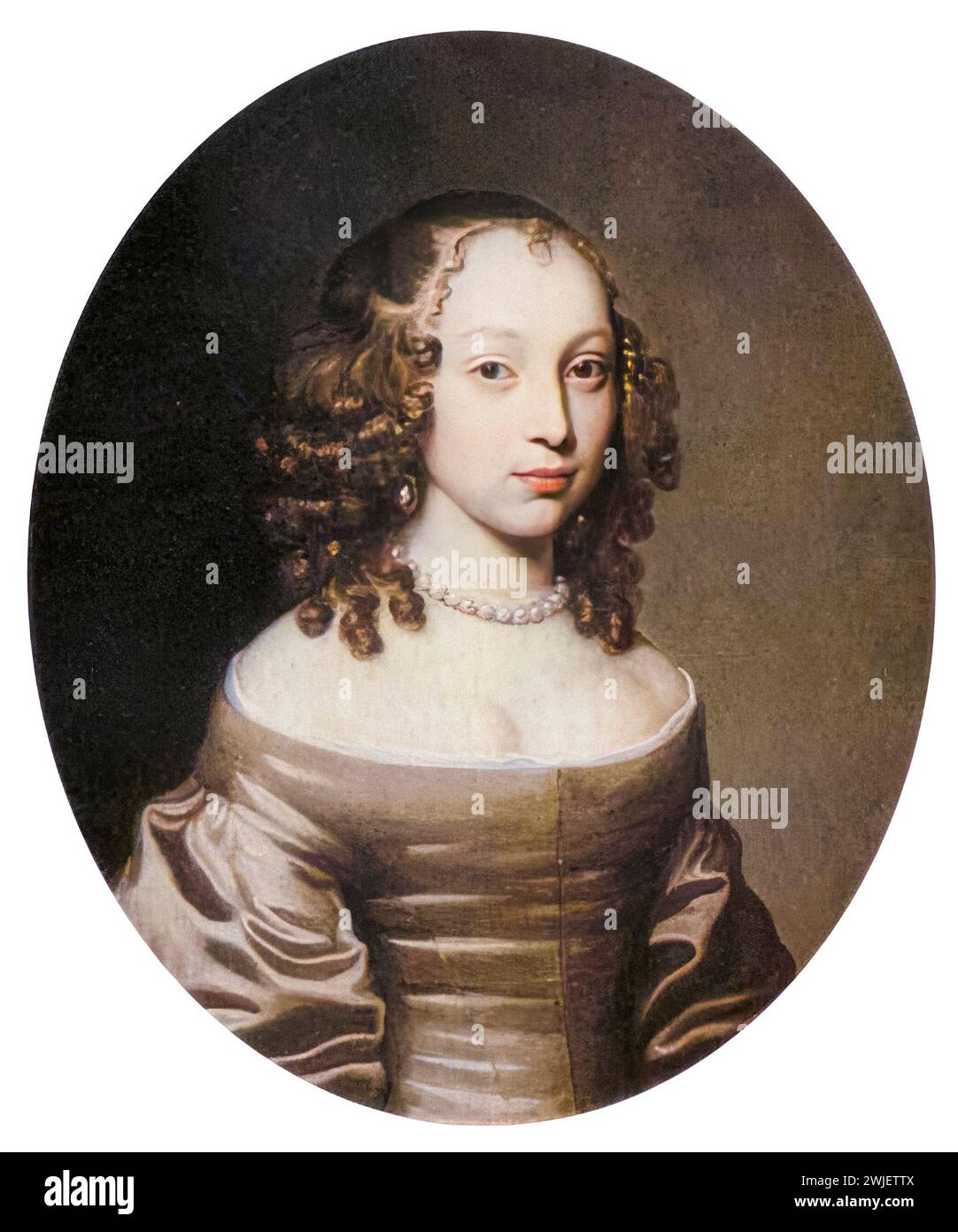 Arabella Churchill (1648–1730), Geliebte von König Jakob II. Und VII., Portraitgemälde in Öl von Mary Beale, 1660-1669 Stockfoto