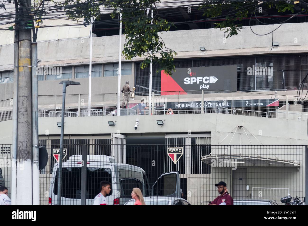 Morumbi Stadium in Sao Paulo, Brasilien Stockfoto