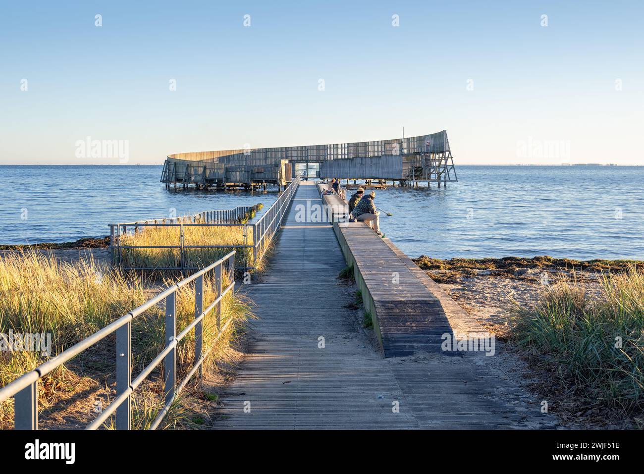 Kopenhagen, Dänemark - Kastrup Seabaths von White Arkitekter Stockfoto