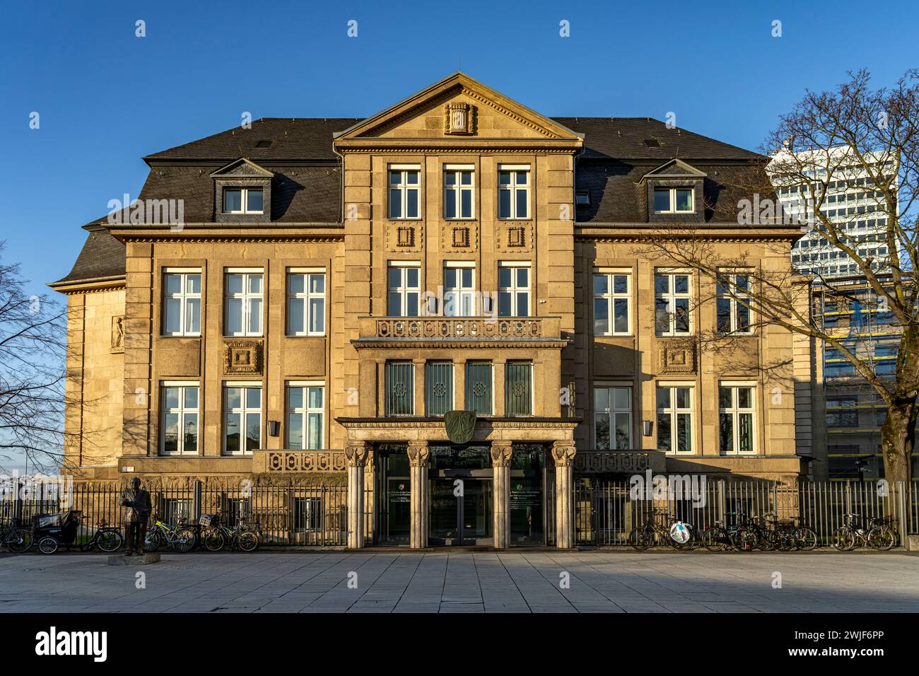 Villa Horion, Haus der Parlamentsgeschichte in Düsseldorf, Nordrhein-Westfalen, Deutschland, Europa | Villa Horion, Haus der Parlamentsgeschichte i Stockfoto