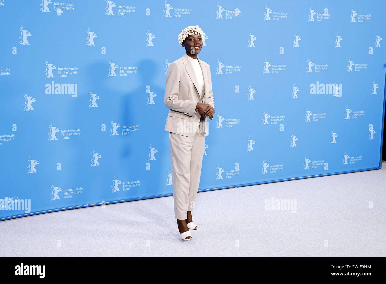 Lupita Nyong o, die Schauspielerin beim Internationalen Jury Photocall im Rahmen der 74. Internationale Filmfestspiele Berlinale am 15.02.2024 in Berlin Berlinale 2024- Internationale Jury Photo Call & PK *** Lupita Nyong o, Schauspielerin beim International Jury Photo Call während des 74. Internationalen Filmfestivals Berlinale am 15. Februar 2024 in Berlin Berlinale 2024 International Jury Photo Call PK Stockfoto