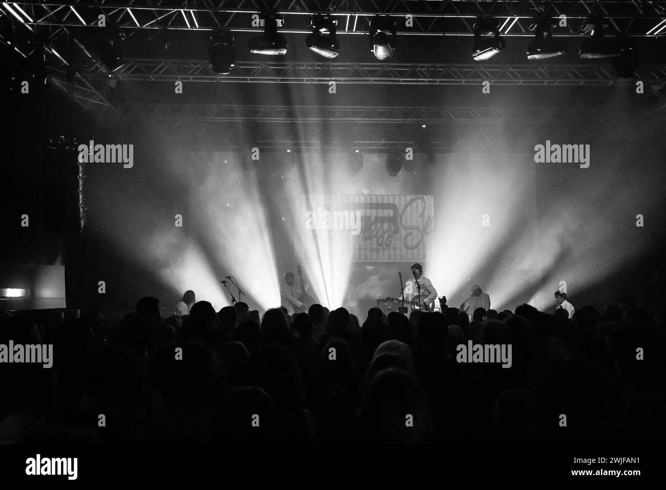 Gruff Rhys trat am 2. Februar 2024 auf der Transform 2024 im Aberystwyth Arts Centre auf. Stockfoto