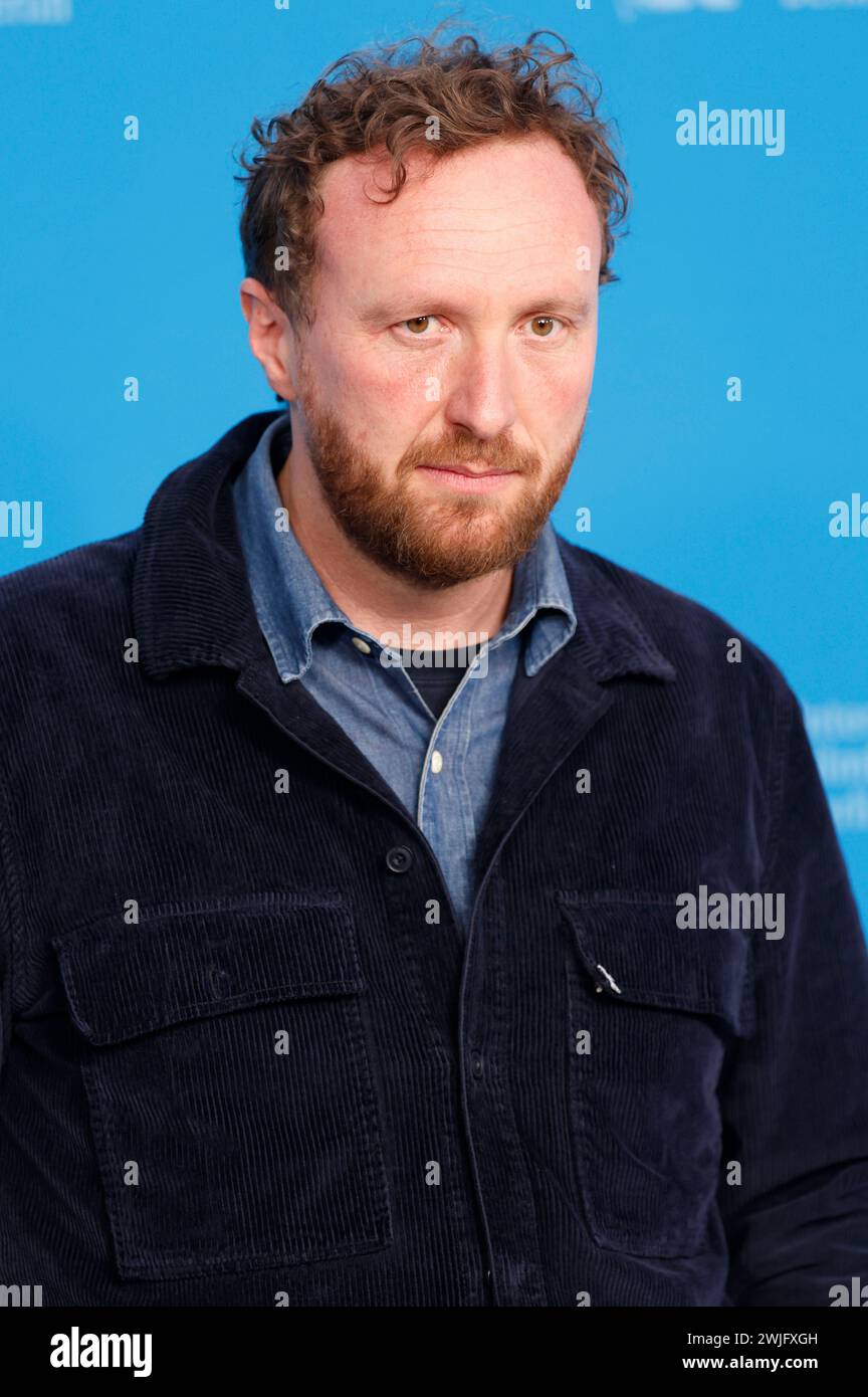 Tim Mielants beim Photocall zum Kinofilm „Small Things Like These / kleine Dinge wie diese“ auf der Berlinale 2024 / 74. Internationale Filmfestspiele Berlin im Hotel Grand Hyatt. Berlin, 15.02.2024 Stockfoto