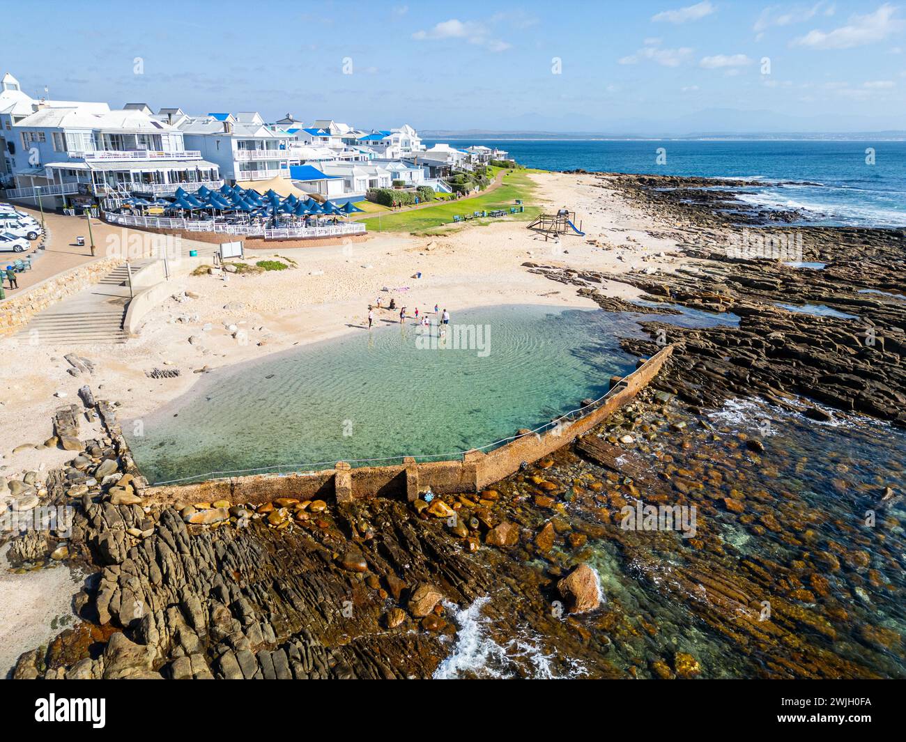 Getypoel, Gezeitenbecken in Mossel Bay, Western Cape Province, Garden Route, Südafrika Stockfoto