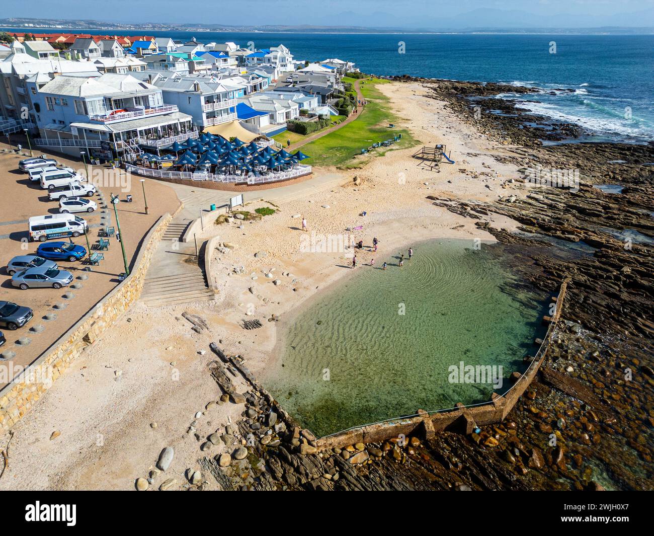 Getypoel, Gezeitenbecken in Mossel Bay, Western Cape Province, Garden Route, Südafrika Stockfoto