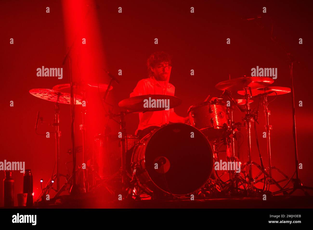 Die britische Rockband Nothing But Thieves trat live in der Columbiahalle in Berlin auf, um ihre Welcome to the DCC World Tour zu erleben Stockfoto