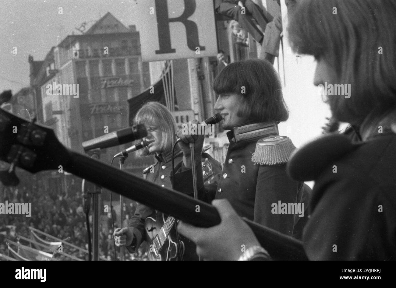 DEU, Deutschland, Dortmund: Persönlichkeiten aus Politik, Wirtschaft und Kultur aus den 50er Jahren Dortmund. Musiker aus der berühmten Gruppe The Lords Performing Stockfoto