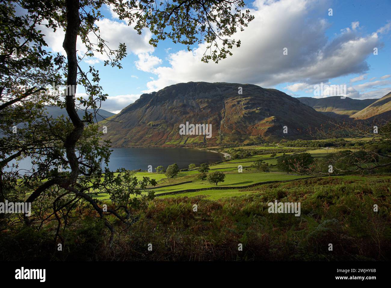 GROSSBRITANNIEN / England / Lake District/ mit Blick auf das Wasser Stockfoto
