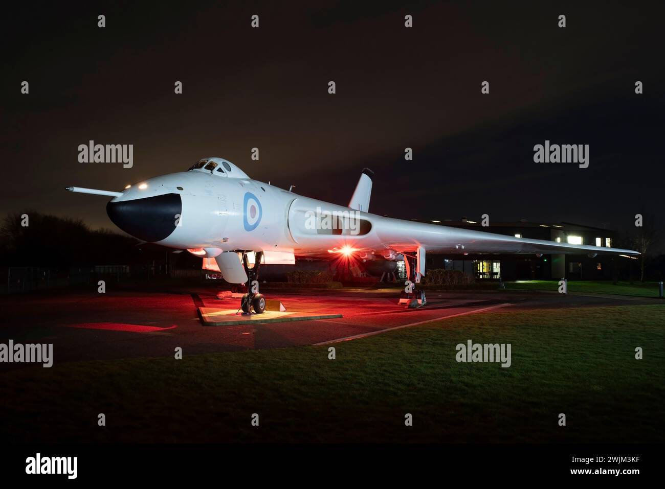 Avro Vulcan, B2, XM603, Avro Heritage Museum, Woodford, Stockport, Manchester, England, Vereinigtes Königreich, Stockfoto
