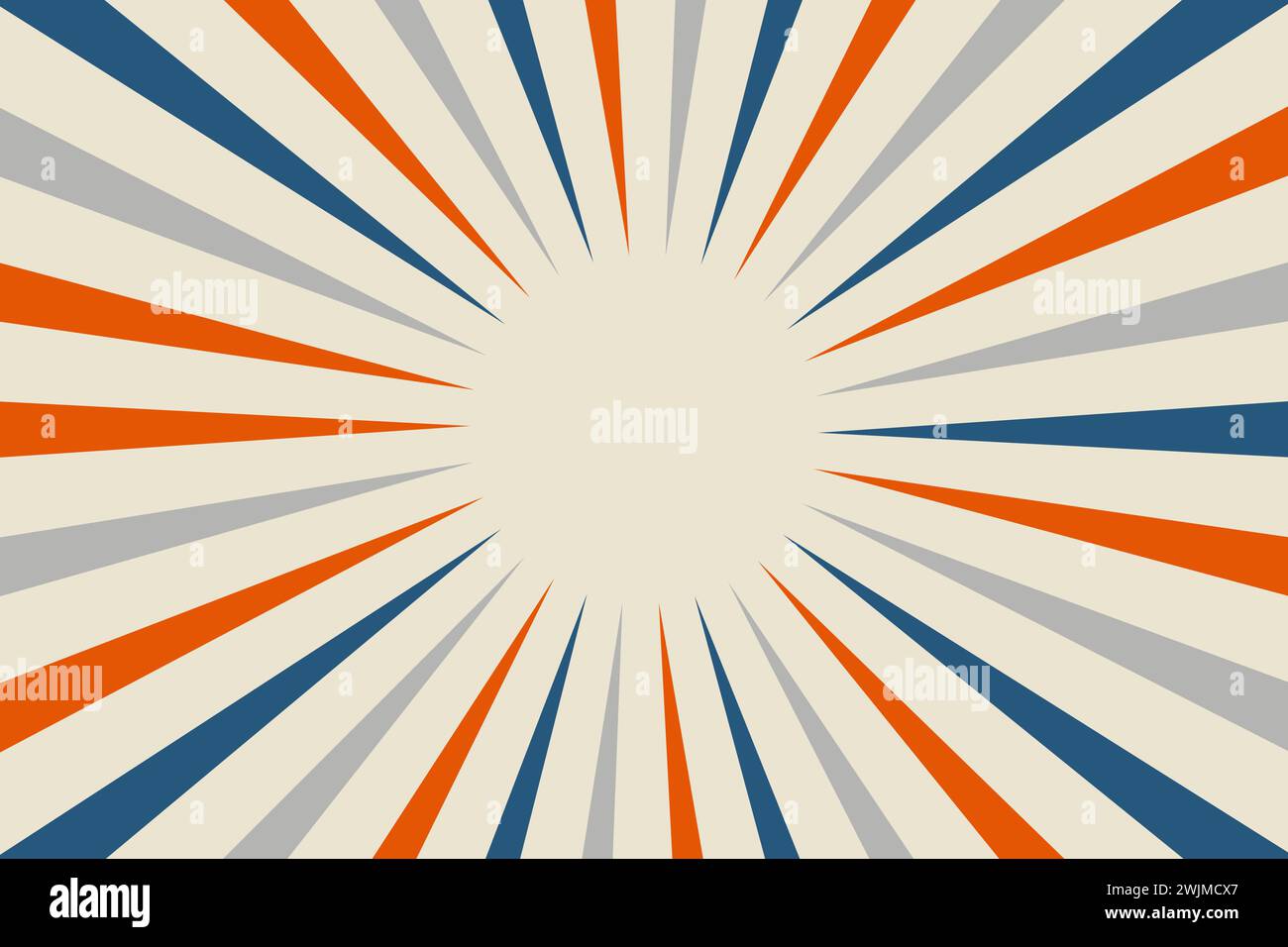 Abstraktes Streifenmuster in Vintage-Farben. Verdrehter Hintergrund. Stock Vektor
