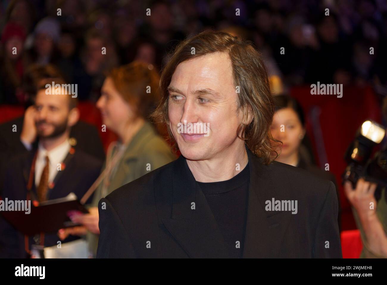 Berlin, Deutschland. Februar 2024. Roter Teppich vor der Eröffnungsgala in Berlinale. (Foto von Beata Siewicz/Pacific Press) Credit: Pacific Press Media Production Corp./Alamy Live News Stockfoto