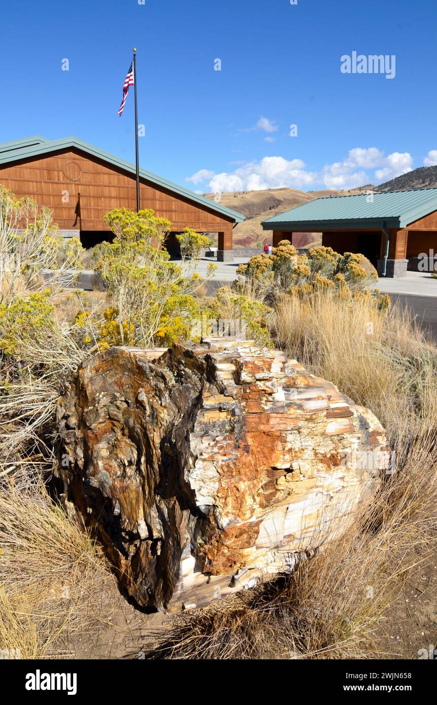 Thomas Condon Paleontology Center, John Day Fossil Beds National Monument, Oregon. Stockfoto