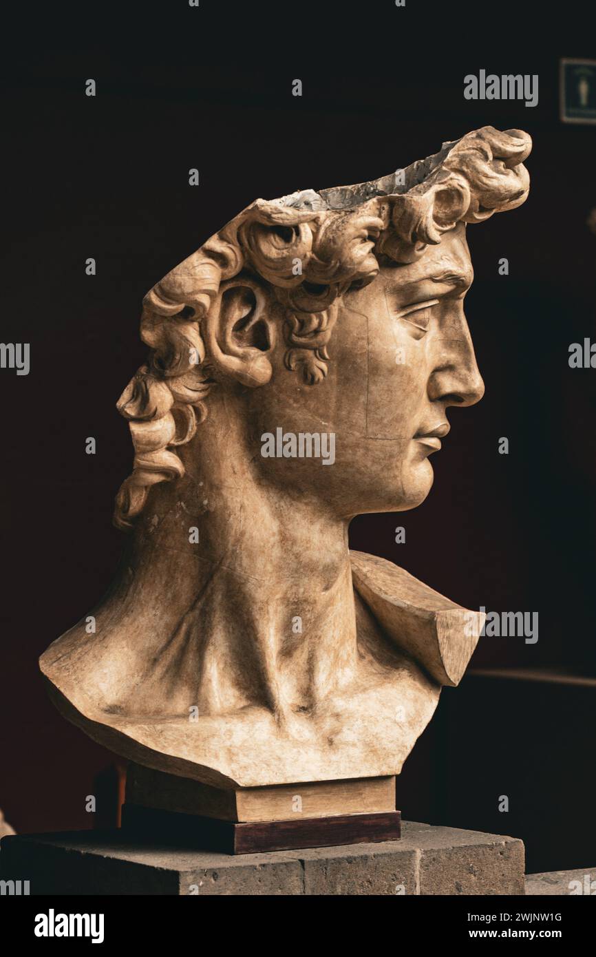 Antigua Academia de San Carlos, Mexiko-Stadt, Mexiko, Michelangelo Replicas, 2023 Stockfoto