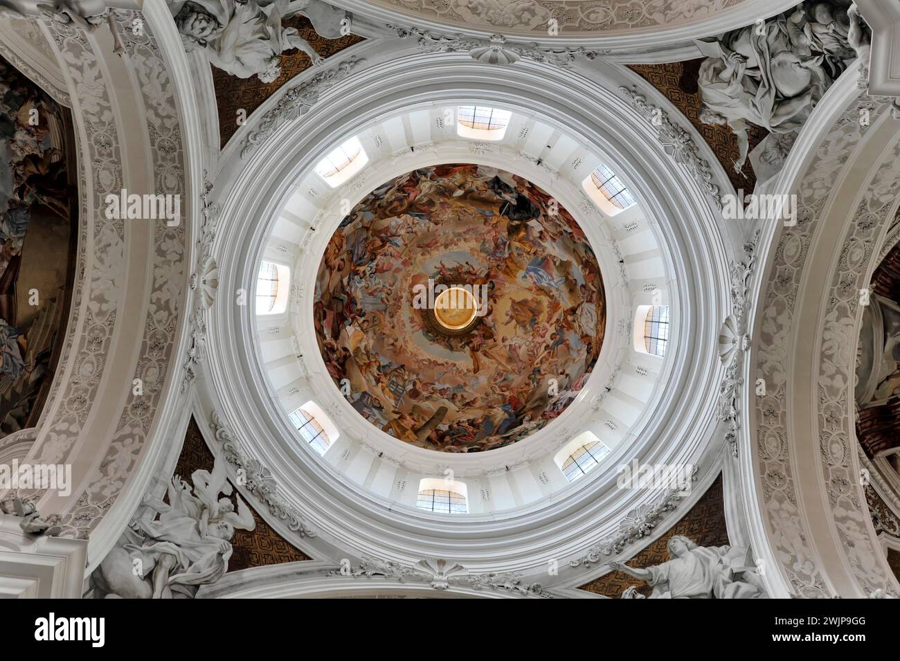 St.-Martin-Basilika in Weingarten, Bezirk Ravensburg, Baden-Württemberg, Deutschland Stockfoto