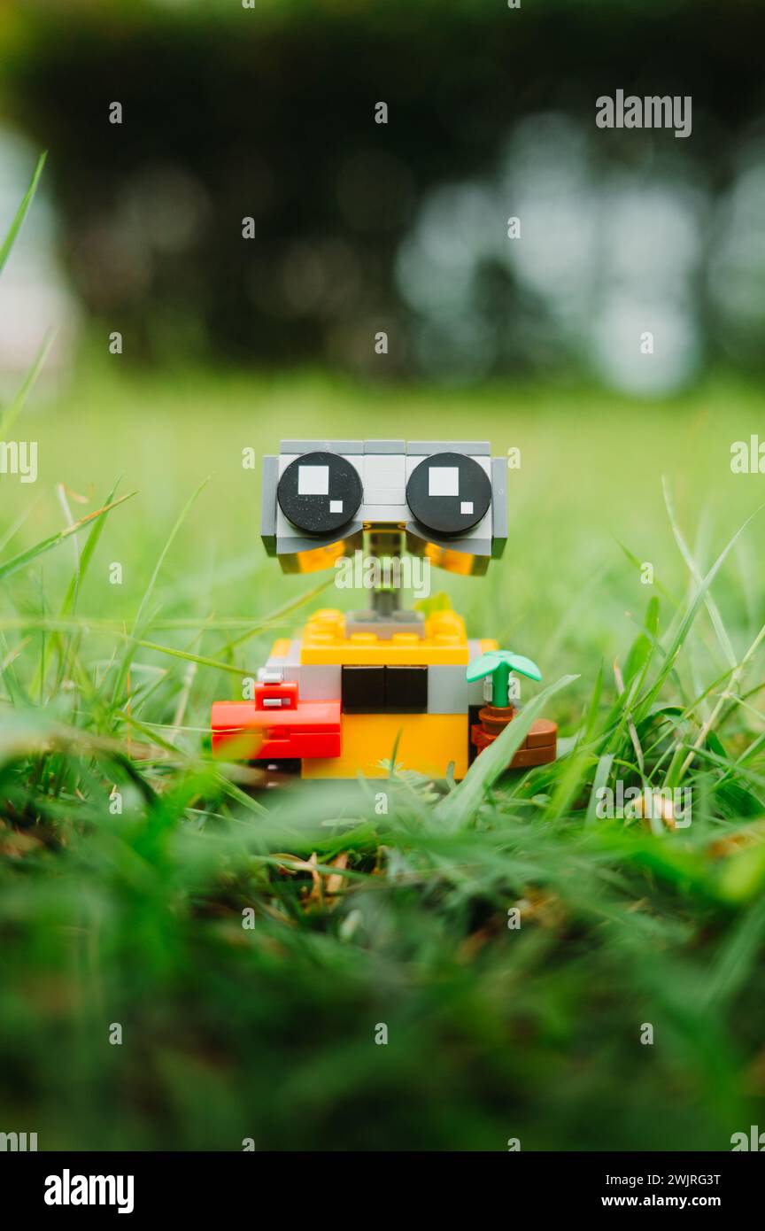 Nachhaltige Entwicklung und Modernisierung Stockfoto