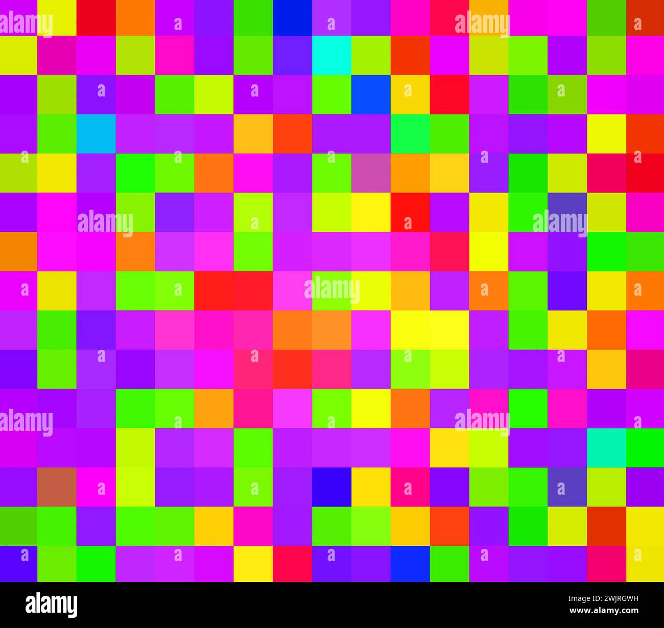 Bunte Würfel in verschiedenen Farben für Design Stockfoto