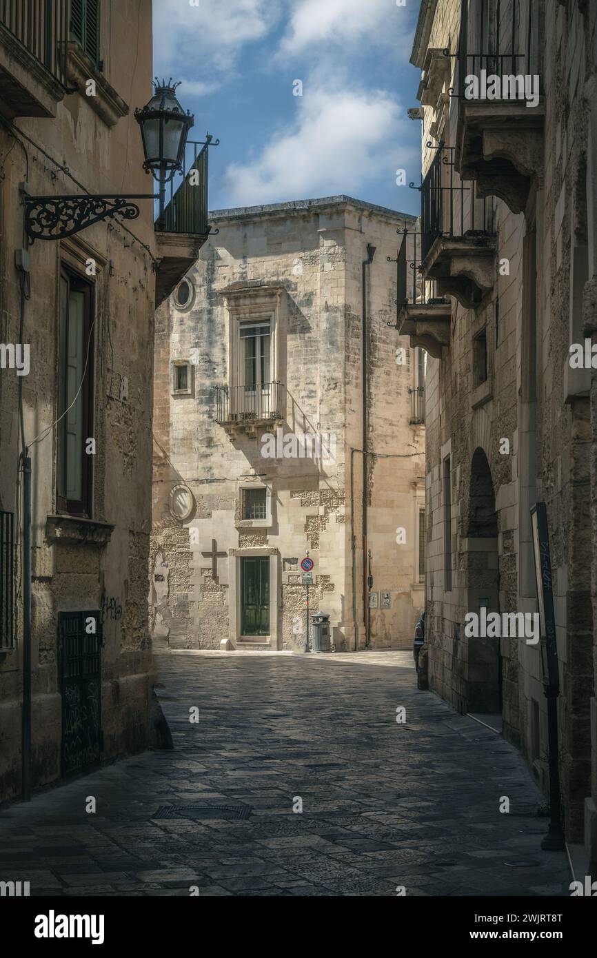 Die Stadt Lecce in Italien Stockfoto