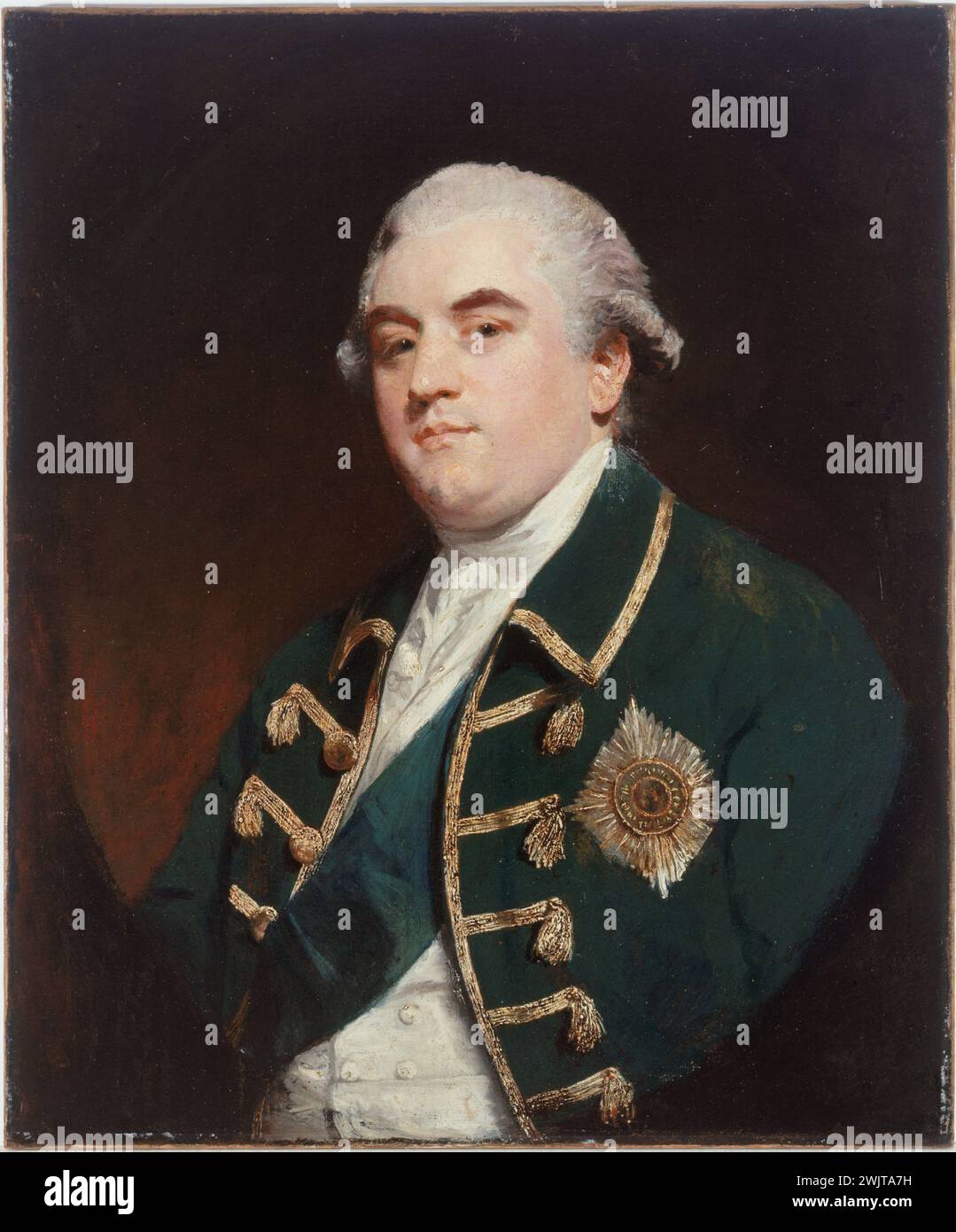 Joshua Reynolds (1723-1792). Porträt von Robert Henley, zweiter Graf von Normington, 1782. Öl auf Leinwand. Paris, Cognacq-Jay Museum. 25918-3 Englisch, Aristokrat, Graf, Mann, Porträt, Öl auf Leinwand Stockfoto