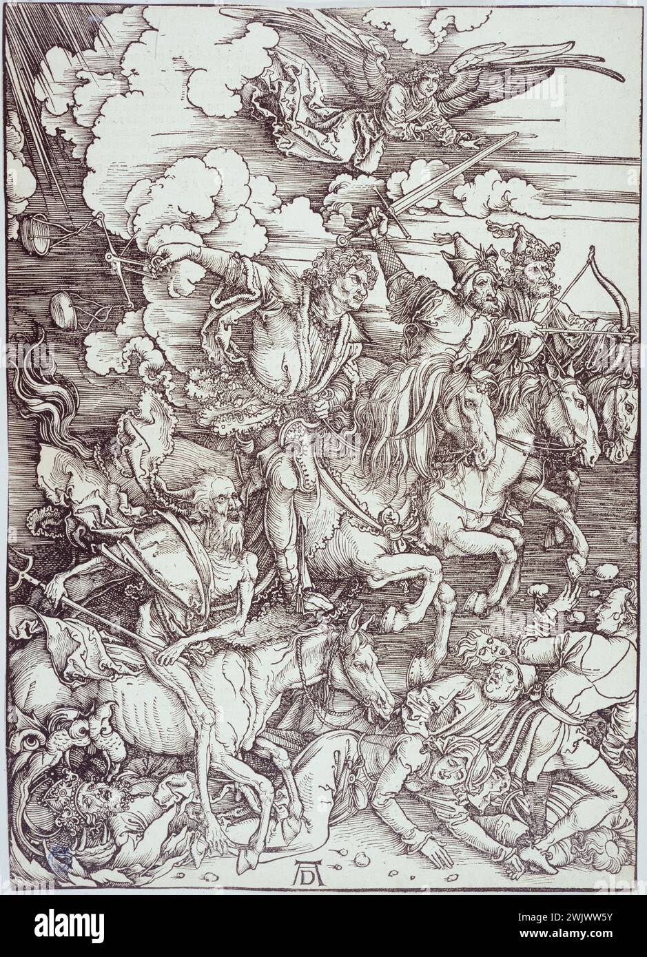 Albrecht D rer 1471 1528 Die Apokalypse Die Vier Pferde albrecht-d-rer-1471-1528-die-apokalypse-die-vier-pferde