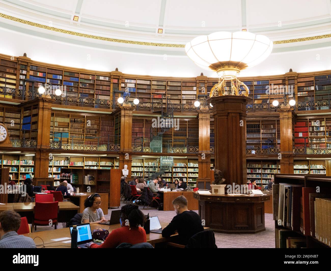 Picton Reading Room, Liverpool Central Library Stockfoto