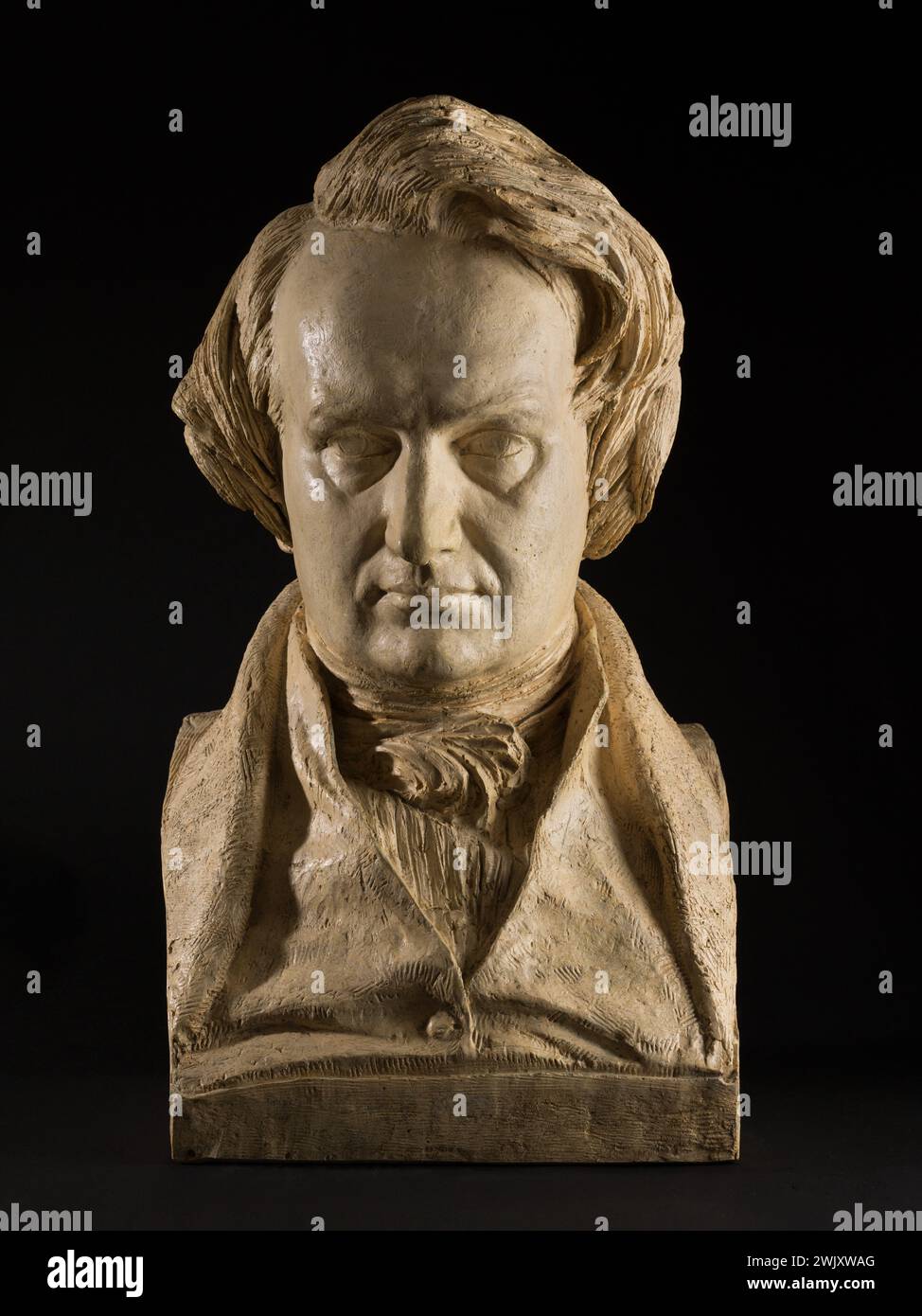 Pierre-Jean David d'Angers (1788-1856). „Victor Hugo“. Gips. 1837. Paris, Haus von Victor Hugo. 122590-7 Stockfoto