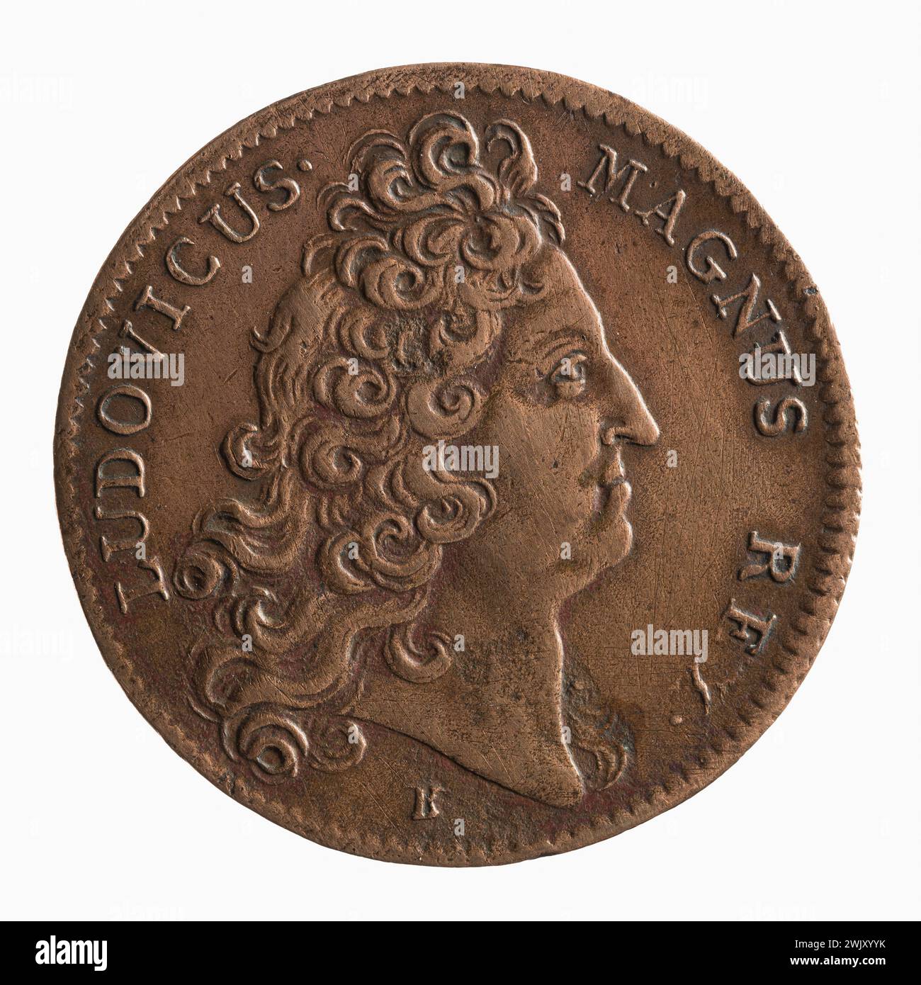 Sainte-Madeleine-en-la-Cité, 1710 '. Cuper. 1710-1710. Paris, Carnavalet Museum. 145651-13 Stockfoto