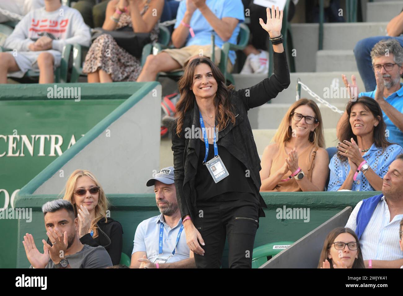 Gabriela Sabatini, argentinische Tennislegende Stockfoto