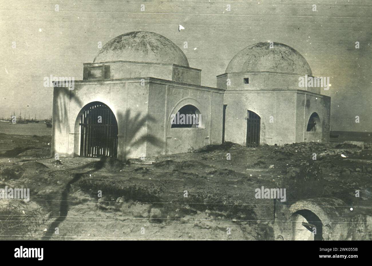 Tripolis, Karamanli-Grab, Tombe dei Karamanli -1912 Stockfoto