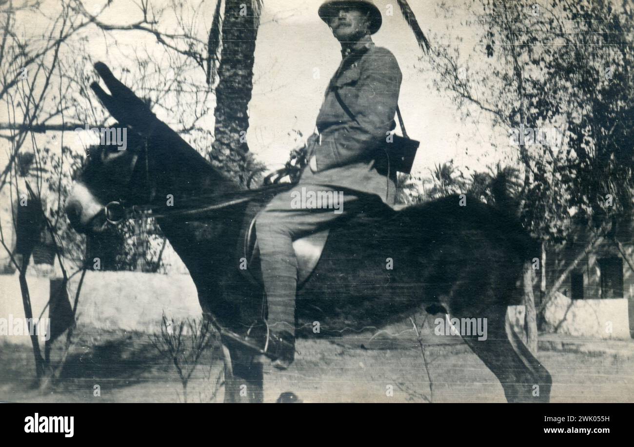 Italienischer oder türkisch-italienischer Krieg - Hamena, 29. november 1912 Stockfoto