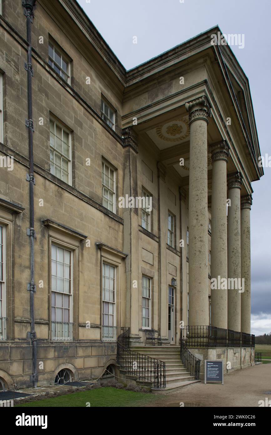 Bilder von Attingham Park Stately Home in der Nähe von Shrewsbury Shropshire, Gebäude und Park der Klasse I Stockfoto