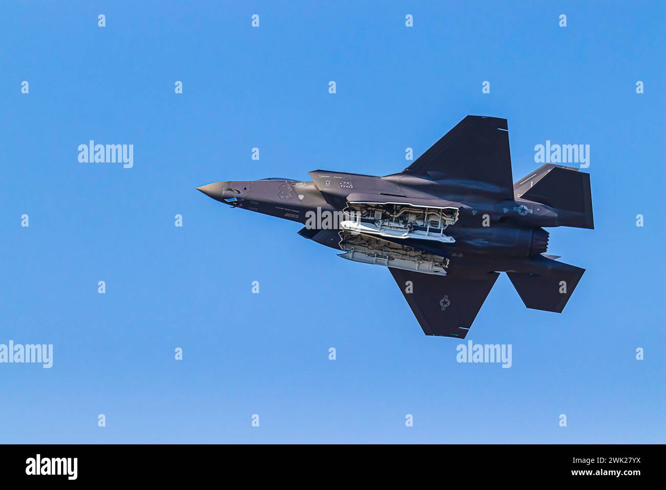 F35 Lightning II im Flug Stockfoto