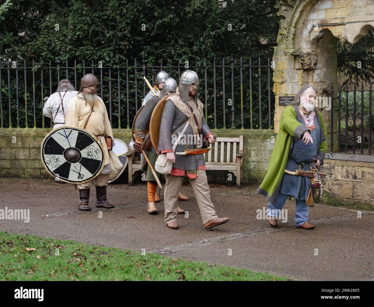 Jorvik Viking Festival in York Stockfoto