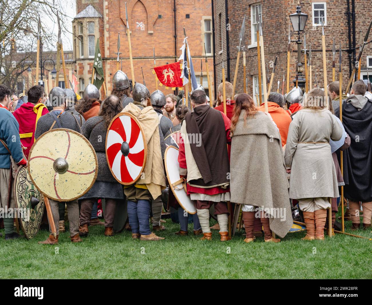 Jorvik Viking Festival in York Stockfoto