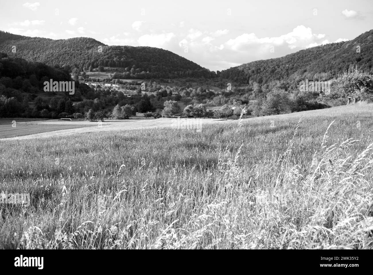 Der tatsächliche Klimawandel in Europa Stockfoto