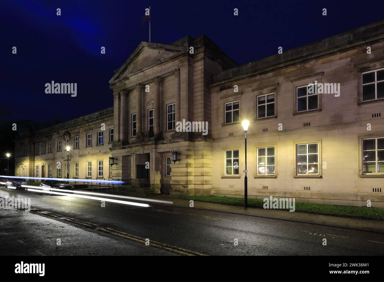 Das Rathaus, Kurstadt Harrogate, North Yorkshire, England, Grossbritannien Stockfoto