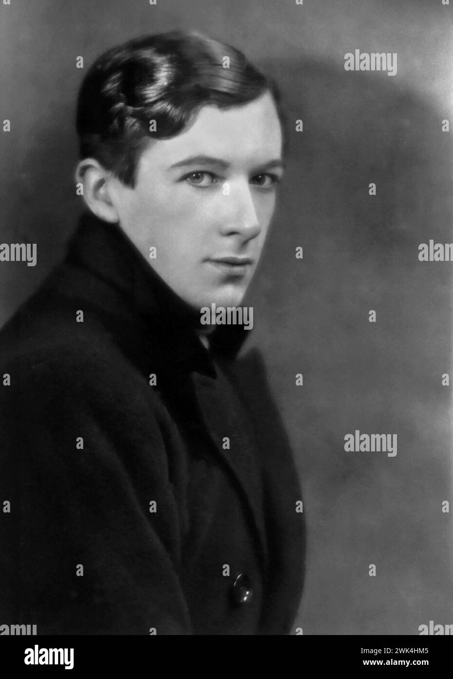 Cecil Beaton. Porträt des britischen Fotografen Sir Cecil Walter Hardy Beaton (1904–1980), 1920er Jahre Stockfoto