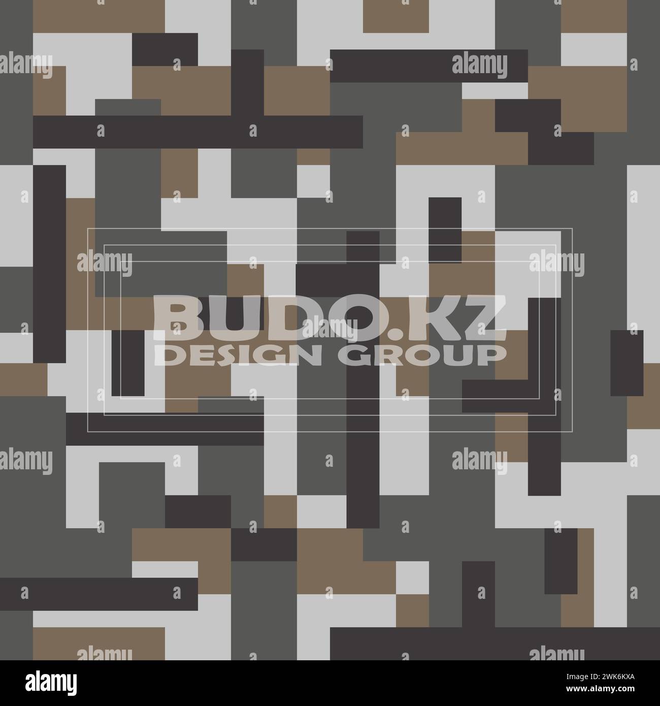 Design Textil Camouflage nahtlose Struktur Stock Vektor