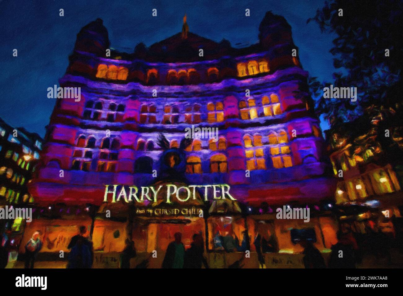 Harry Potter und das verfluchte Kind, Palace Theatre, London. Stockfoto