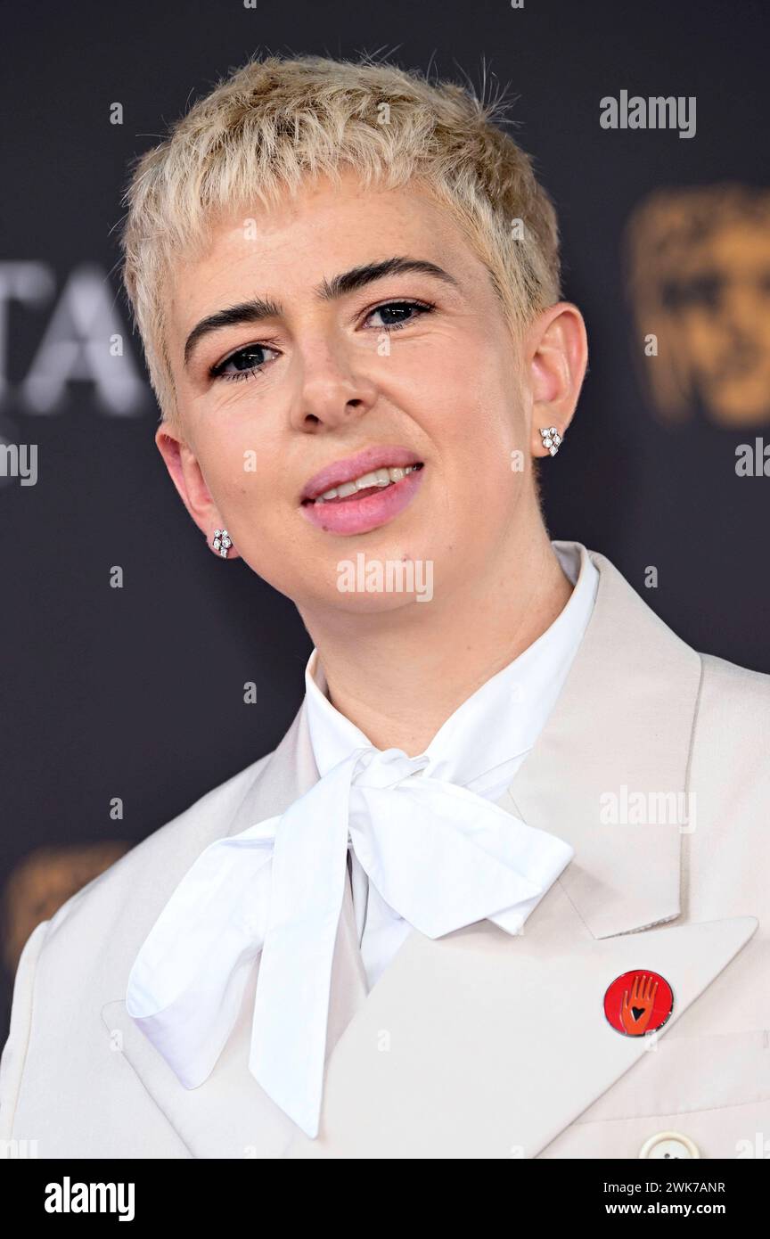 BMolly Manning Walker ei der Verleihung der BAFTA Film Awards 2024 / 77. British Academy Film Awards in der Royal Festival Hall. London, 18.02.2024 *** bMolly Manning Walker bei den BAFTA Film Awards 2024 77th British Academy Film Awards in der Royal Festival Hall London, 18 02 2024 Foto:XS.xVasx/xFuturexImagex bafta2024 4227 Stockfoto